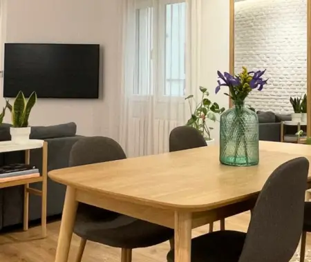 diseño salon piso madrid